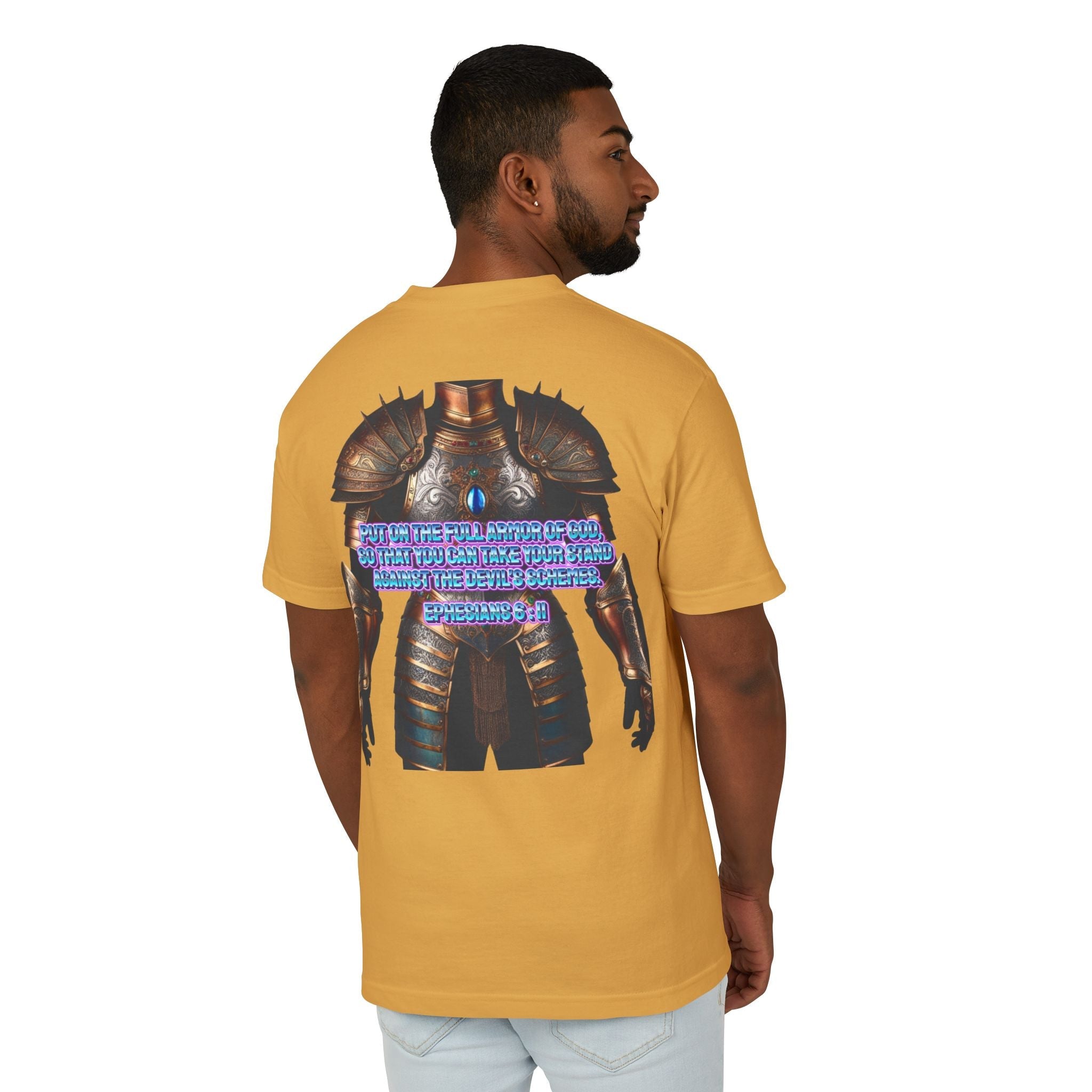 Bible Verse Tee - Ephesians 6:11 Put on the Armor of God Unisex Shirt Printify
