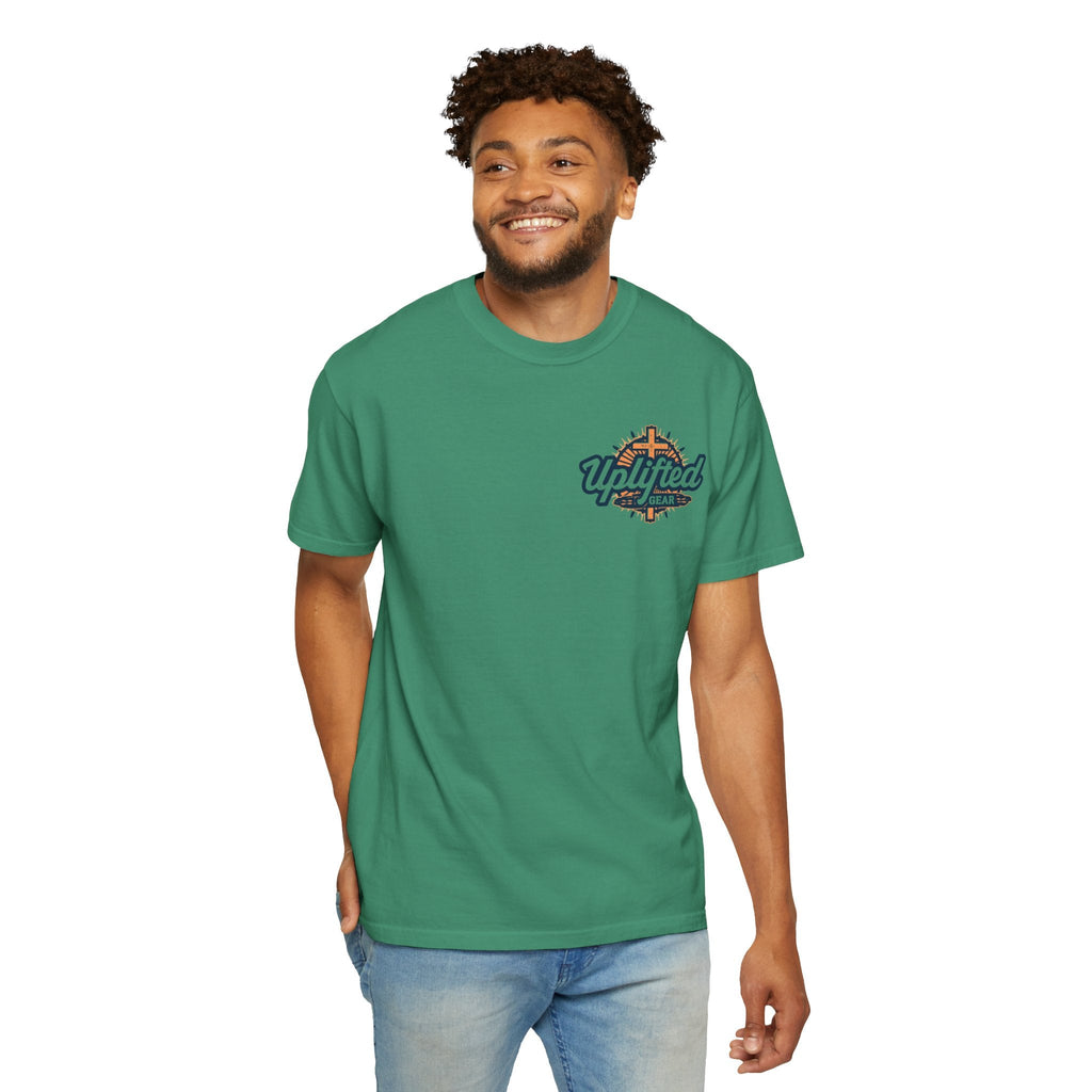 Christ is King T-Shirt – Bold Crown & Cross Christian Tee for Unashamed Faith Printify