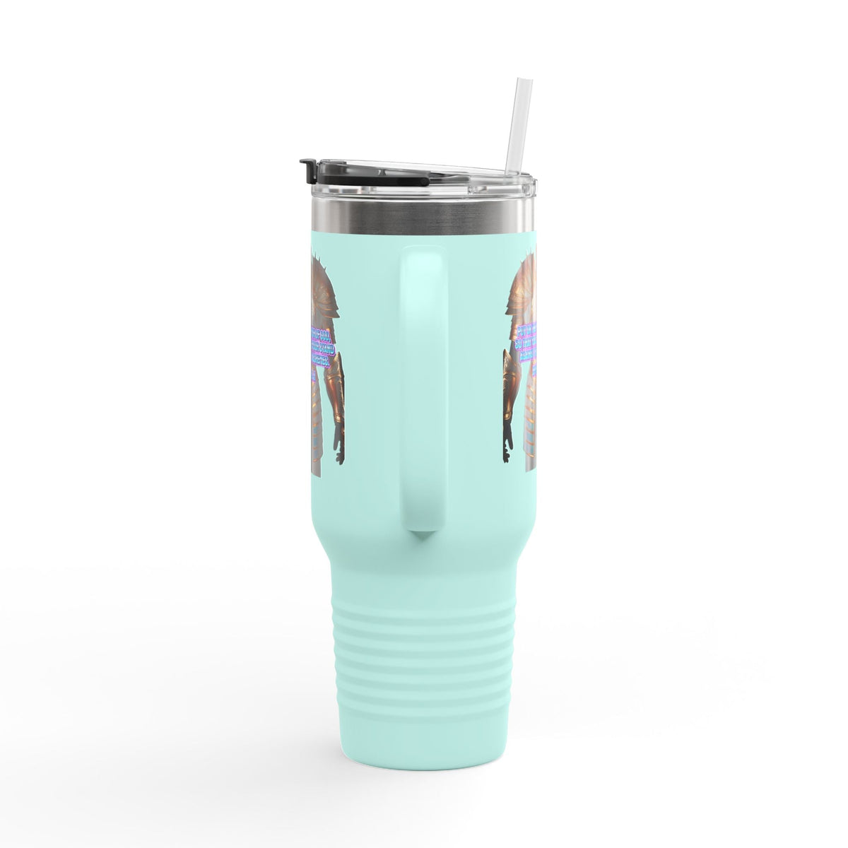 Religious Graphic Armor Of God Design - Insulated Travel Mug, 40oz Printify