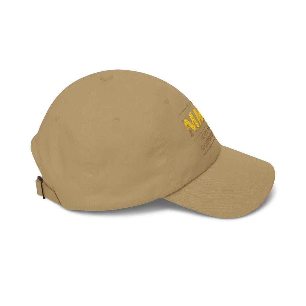 Dad Cap — "MAGA: Make America Godfearing Again" Embroidered Hat Printify