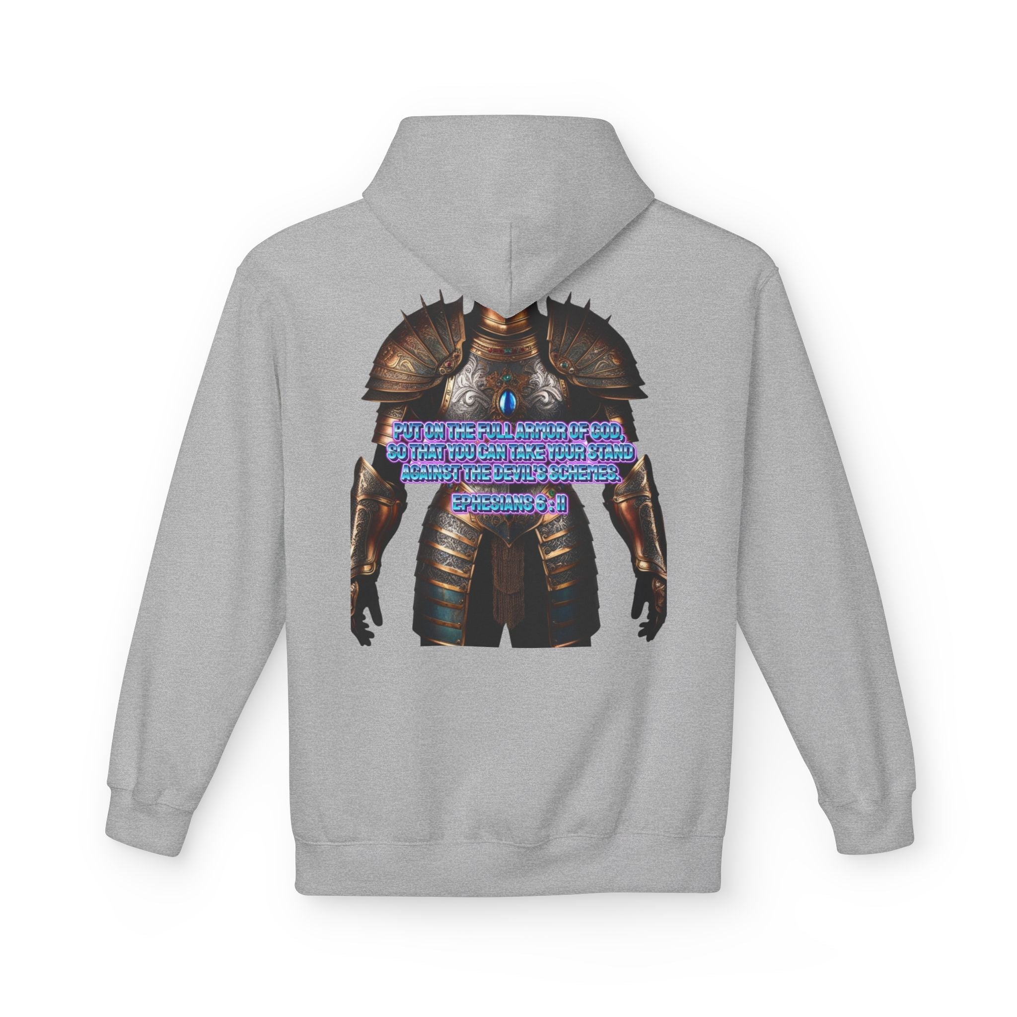 Hoodie - Ephesians 6:11 Bible Verse Religious Design Printify