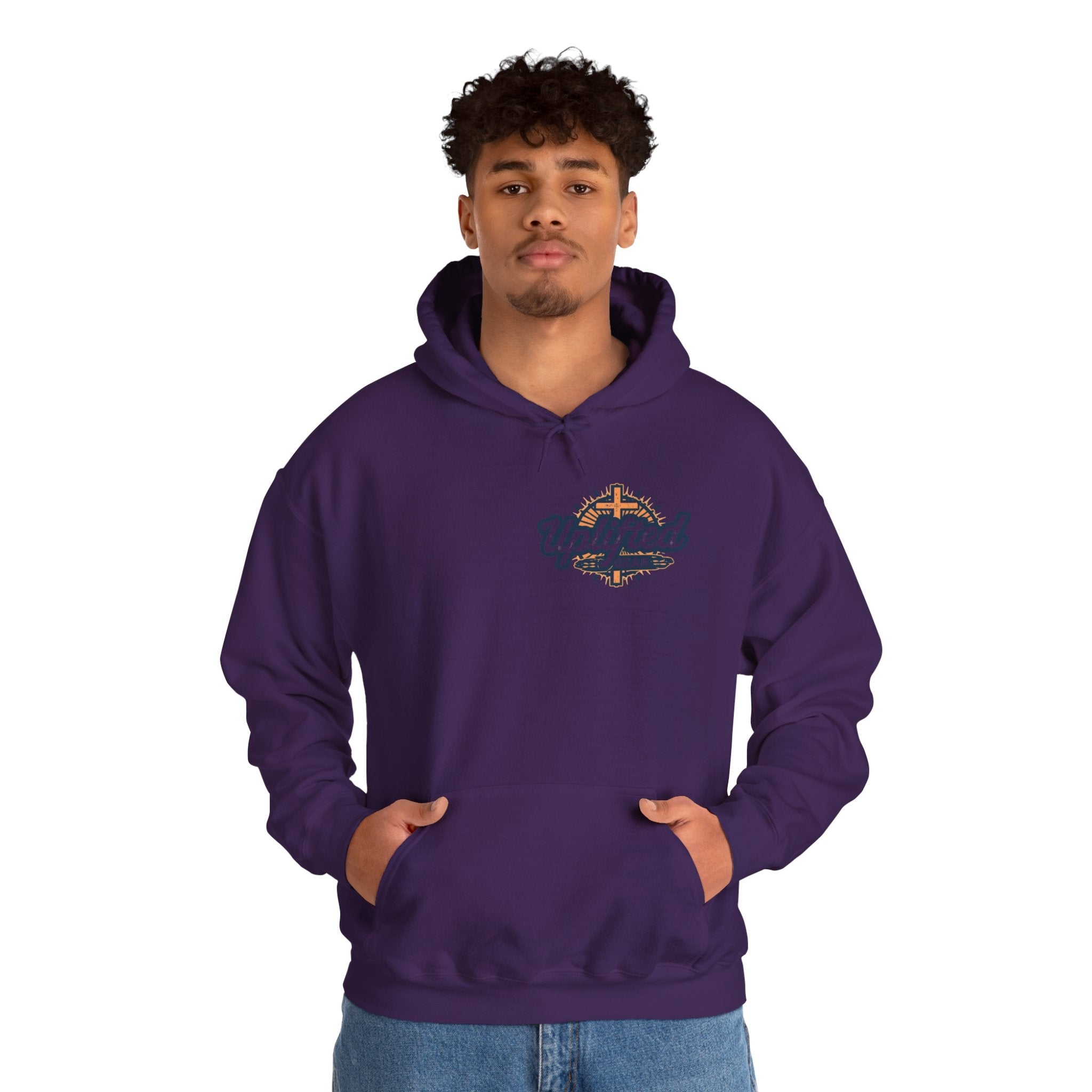 AMEN Acronym Hoodie – Agree with God Move with God End with God Never Doubt God Christian Sweatshirt for Unwavering Faith Printify