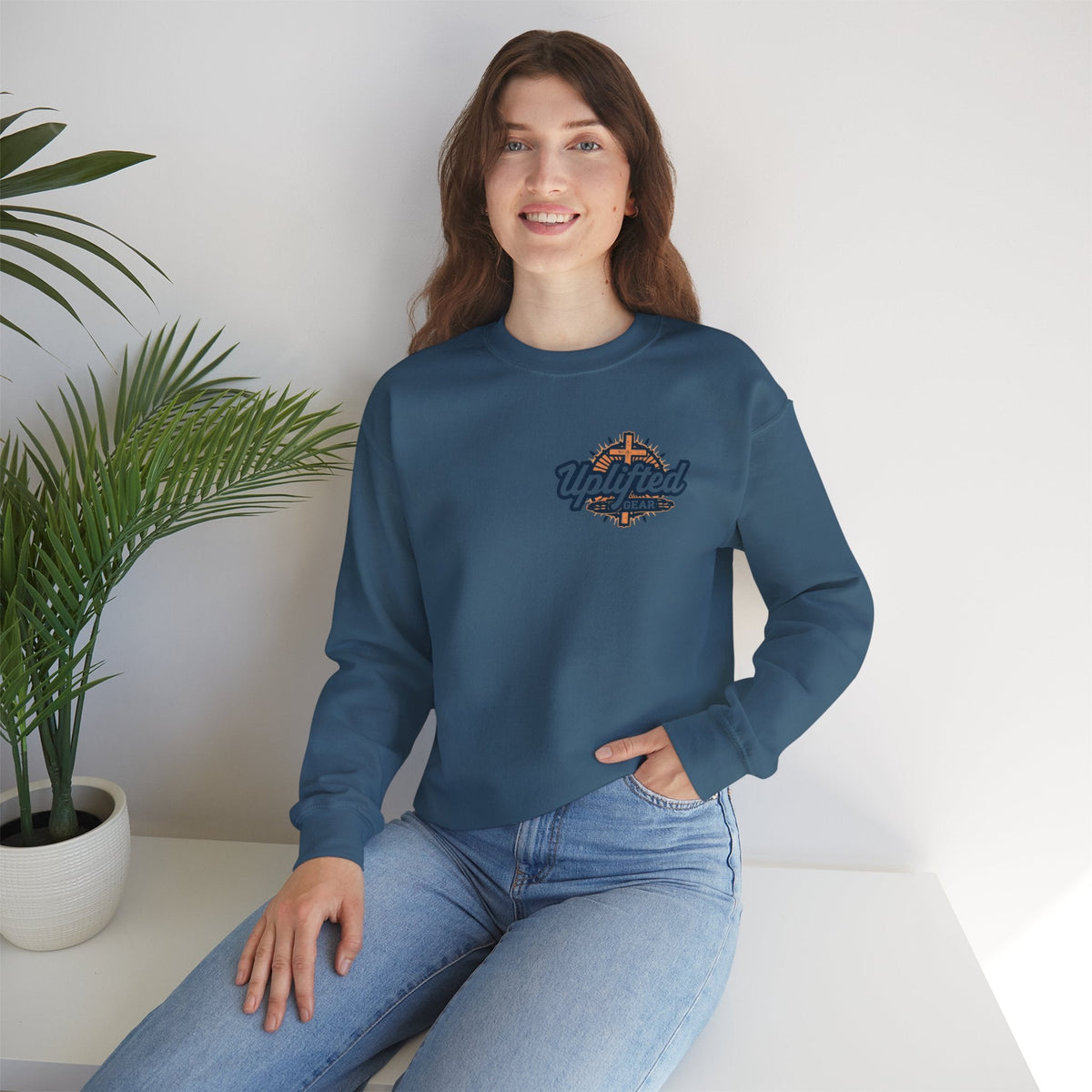Bible Verse Unisex Heavy Blend™ Crewneck Sweatshirt -  Jeremiah 29 : 11 Printify