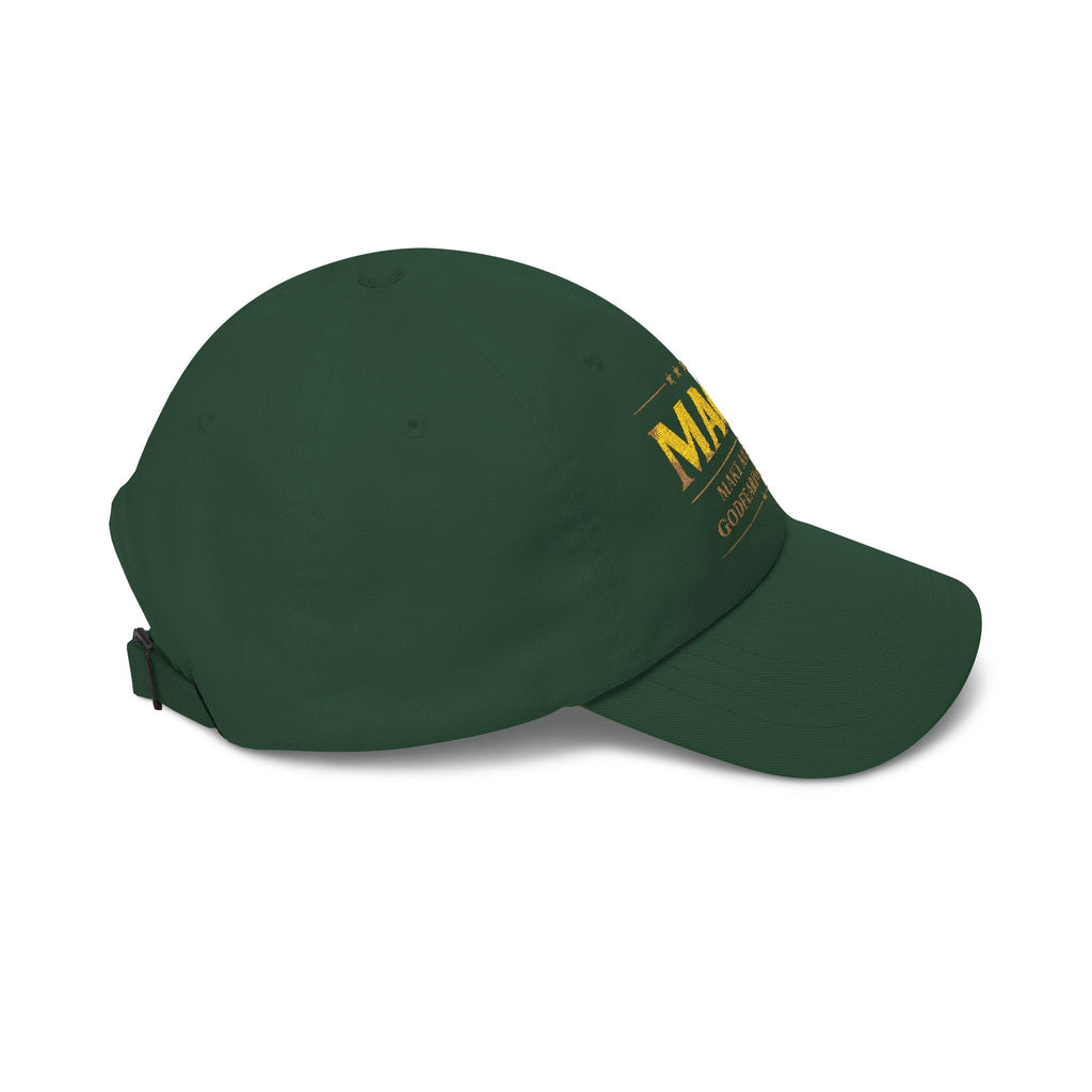 Dad Cap — "MAGA: Make America Godfearing Again" Embroidered Hat Printify