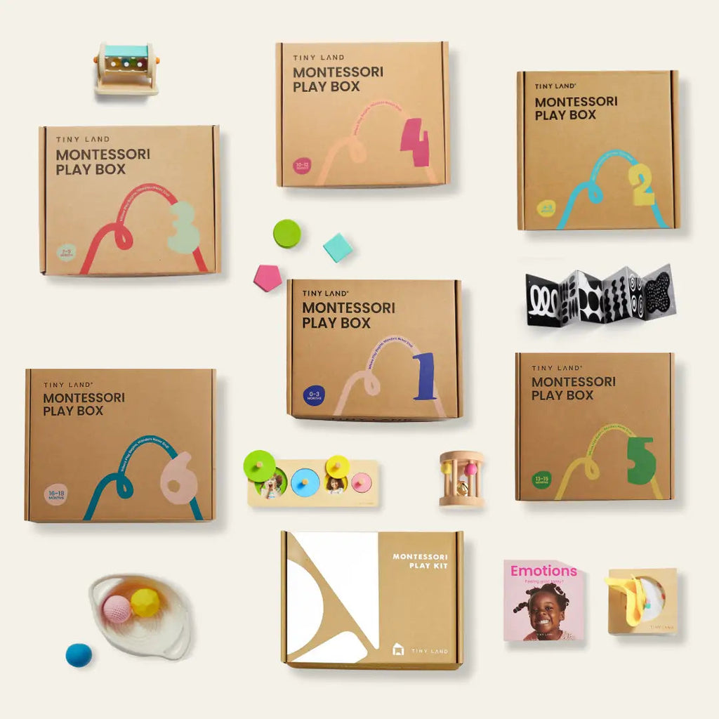 Tiny Land® Montessori Complete Baby Set (0-24 months) Tiny Land INC