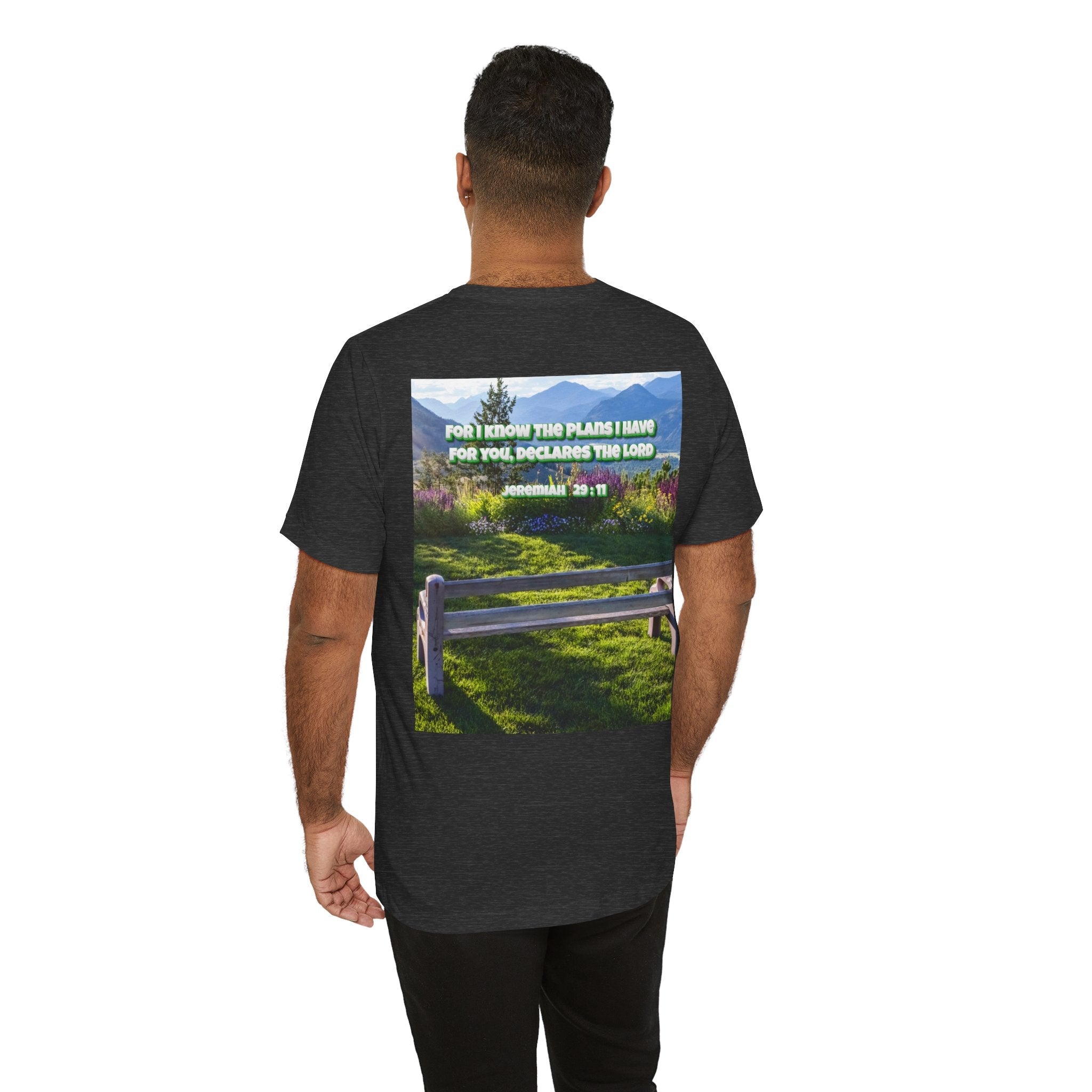 Bible Verse Unisex Tee - Jeremiah 29 : 11 Printify