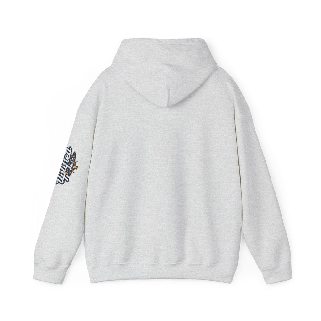 Faith Over Fear Hoodie – Graffiti Wall Christian Sweatshirt for Bold 2 Corinthians 5:7 Streetwear & Unshakable Faith Printify