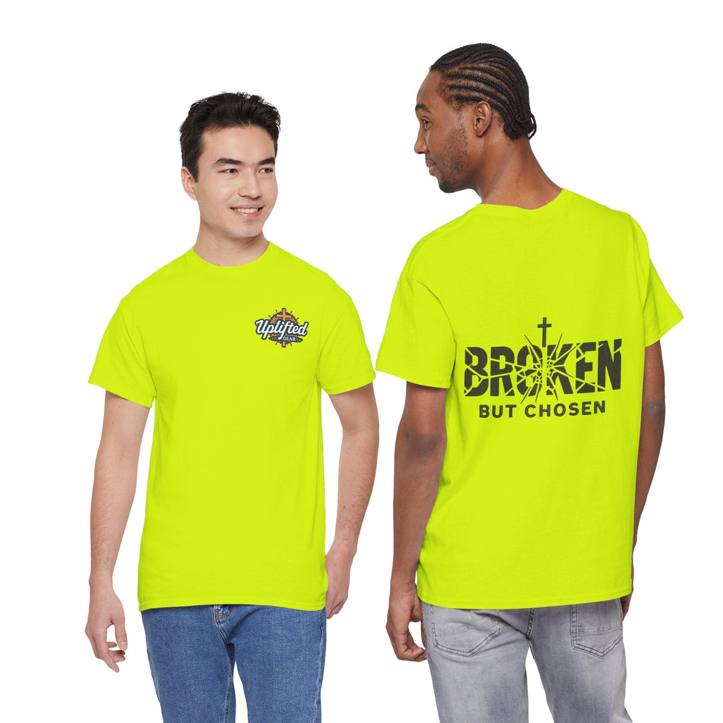 Broken But Chosen T-Shirt — Inspirational Faith Graphic Tee Printify