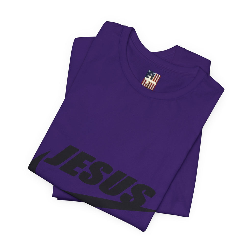 Jesus Did It T-shirt - Funny Christian Parody T-shirt - Faith & Victory Apparel Printify