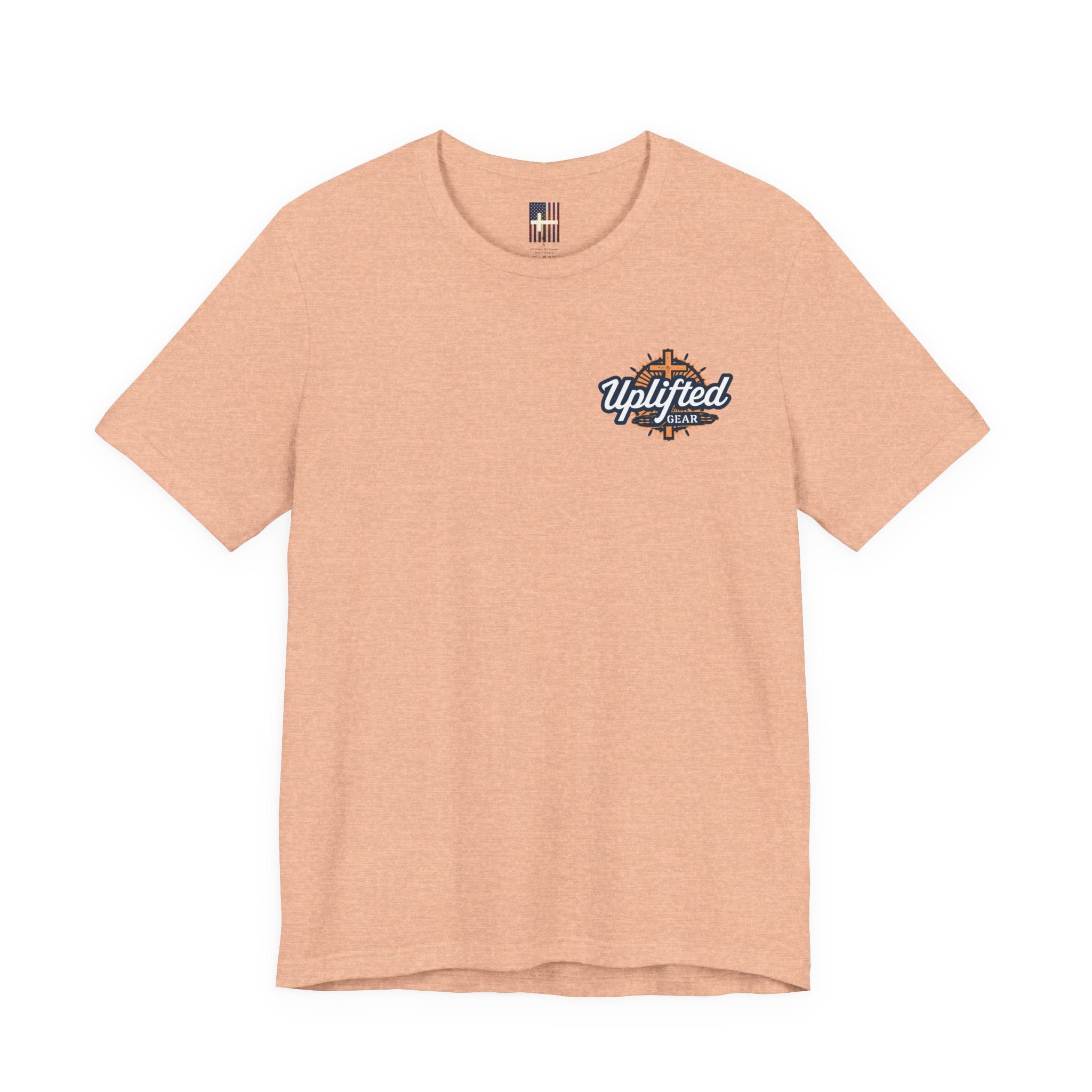 MAGA Gold Letter T-Shirt — "Make America Great Again" Printify