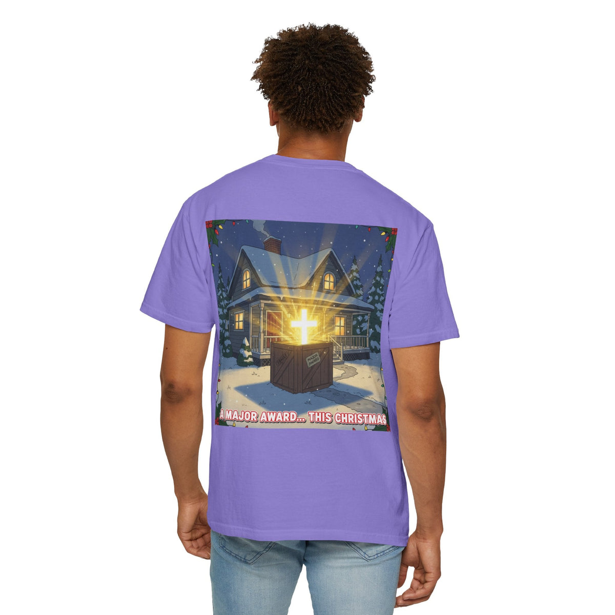 Christmas Church Tee — "A Major Award... This Christmas" Graphic T-Shirt Printify