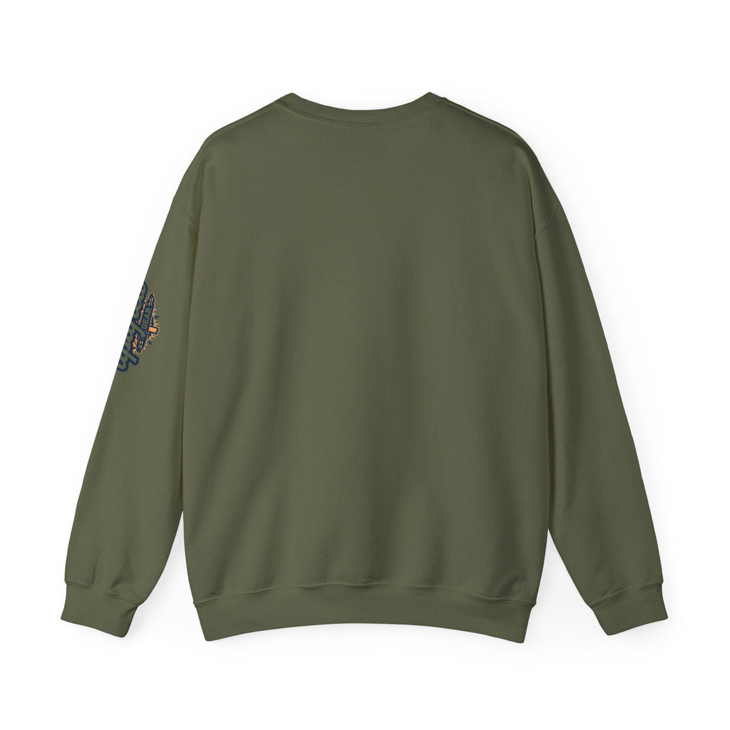 Unashamed Sweatshirt – Romans 1:16 Crucifixion Christian Sweatshirt for Bold Unwavering Faith Printify
