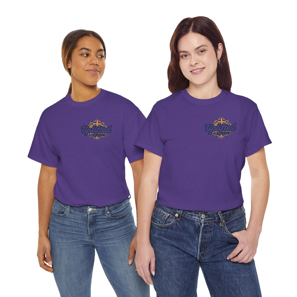 Trust in The Lord Proverbs 3:5-6 Biblical Design Unisex Heavy Cotton Tee Printify