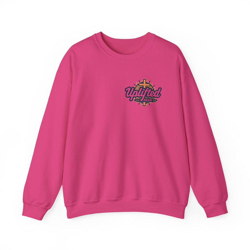 Theologian in Training Sweatshirt – Open Bible & Cross Christian Sweatshirt for Faithful Growth Printify