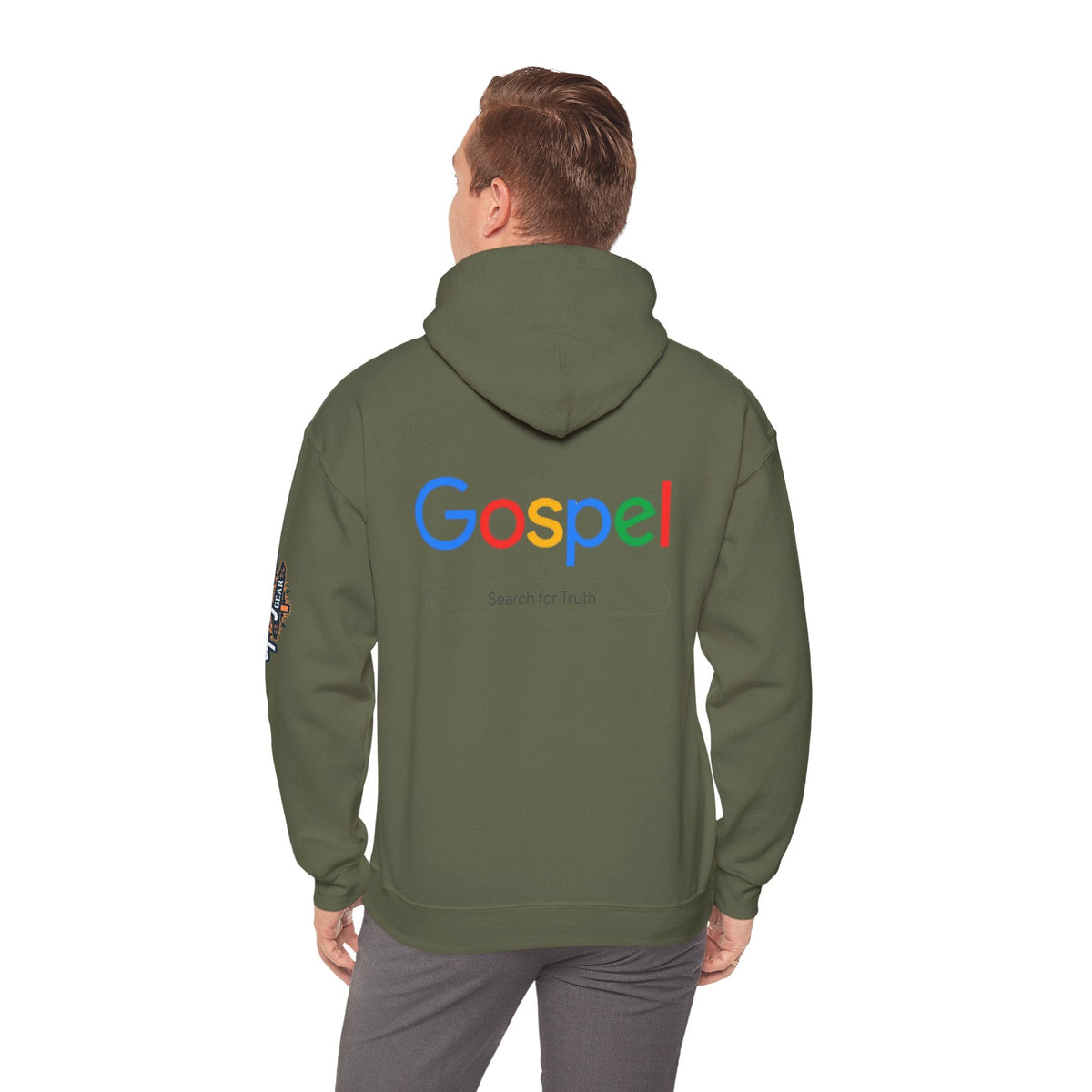 Gospel Hoodie — "Search for Truth" Christian Faith Pullover Printify