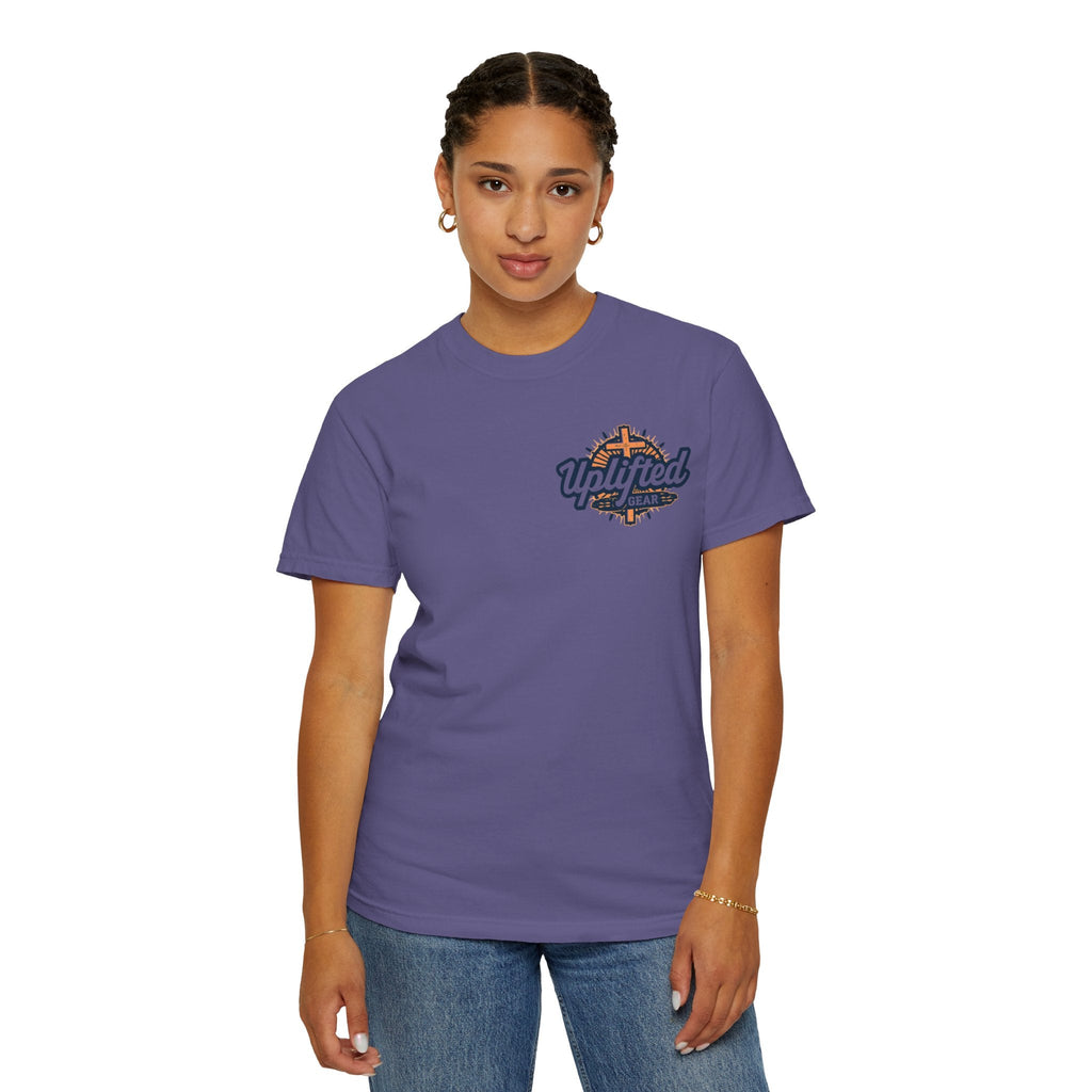 Jesus is King T-Shirt – Bold Christian Faith Tee with Crown & Cross for Eternal Reign Printify