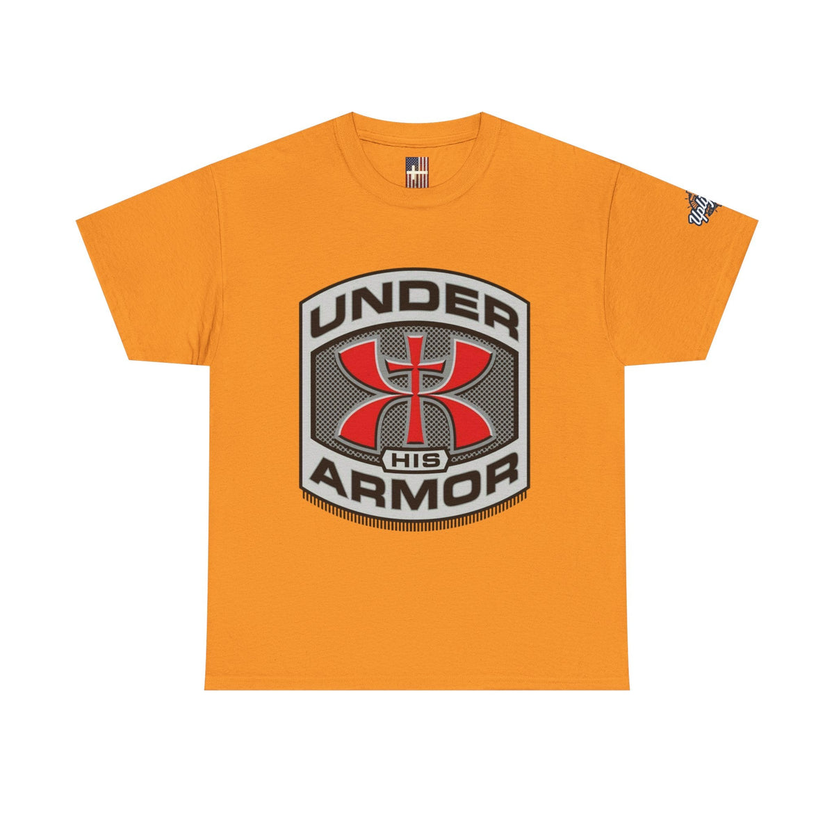Under HIS Armor Christian T-Shirt — Faith-Inspired Under Armour Style Printify