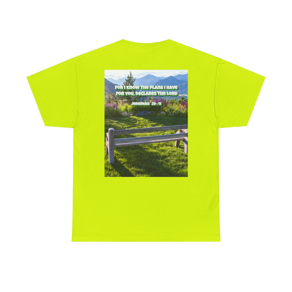 Bible Verse Unisex Tee -  Jeremiah 29 : 11 Printify