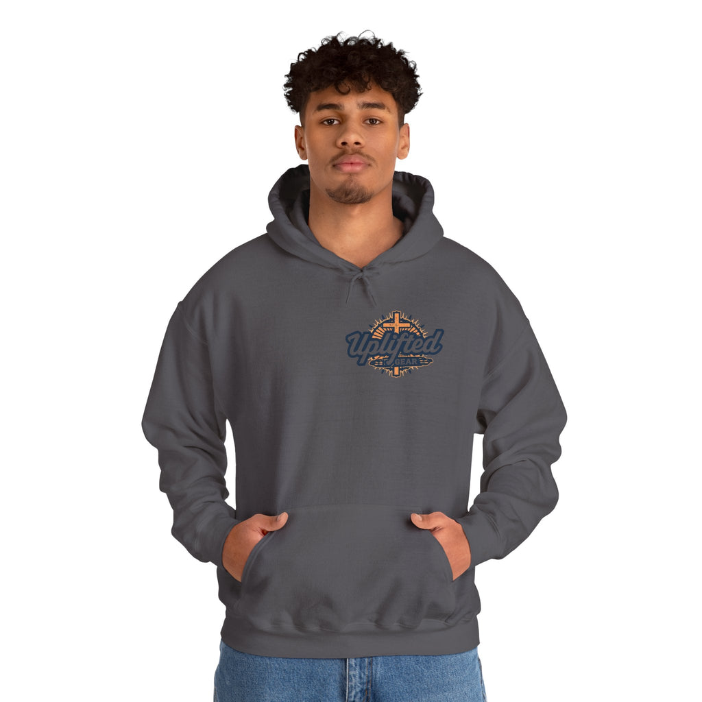 Bible Verse Unisex Heavy Blend™ Hooded Sweatshirt - Philippians 4 : 13 Printify