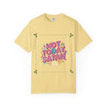 🔥 Not Today, Satan – Retro 90s Christian T-Shirt | Neon Faith Tee | Funky Cartoon Devil | Bold Bible Verse Shirt | Uplifted Gear Printify
