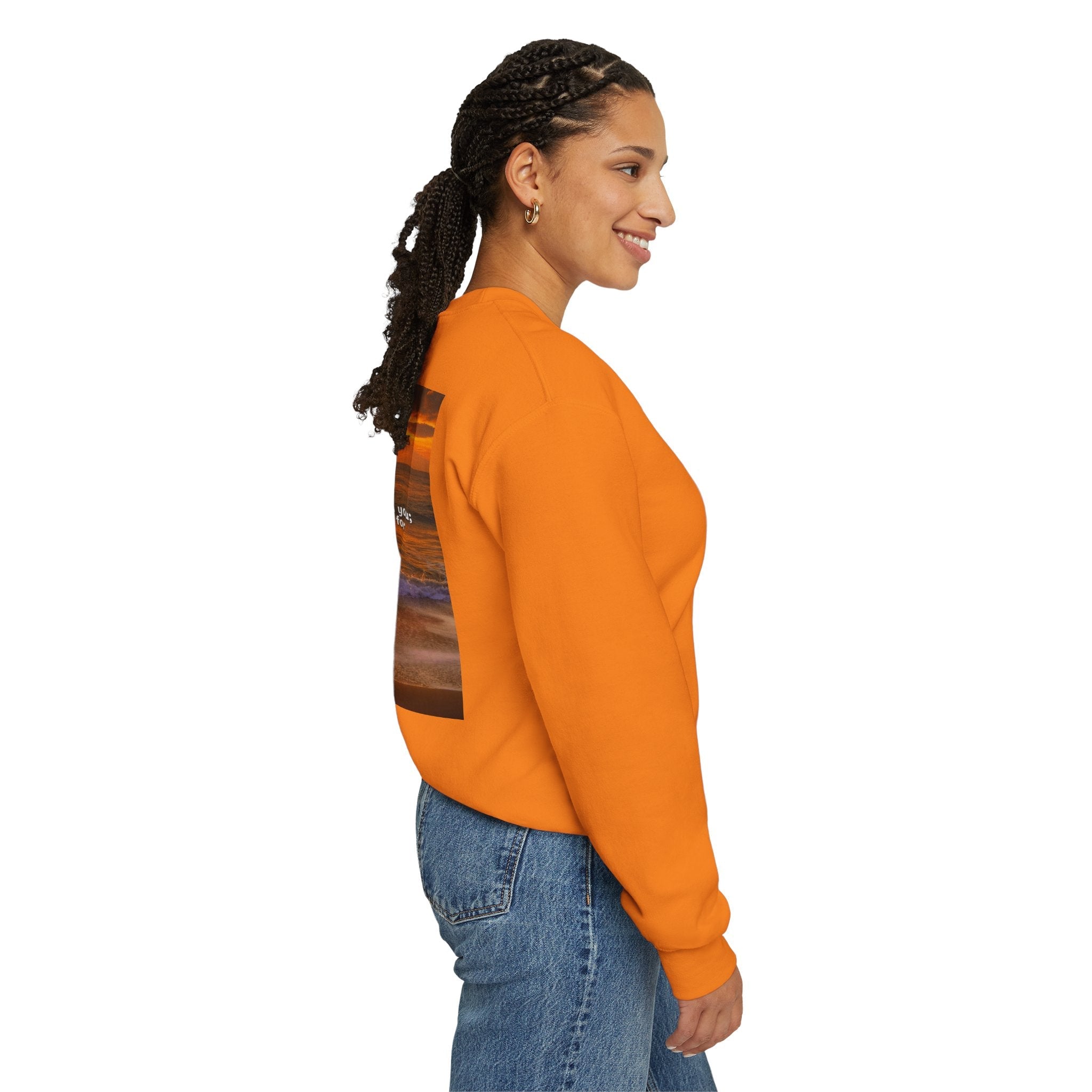 Bible Verse Unisex Heavy Blend™ Crewneck Sweatshirt - Isaiah 41 : 10 Printify