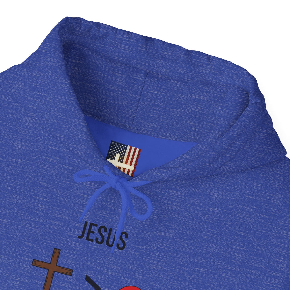 🎄 Jesus > Santa – Minimalist Christian Christmas Hoodie | Bold Faith Over Holiday Tee | Cross vs Santa Hat Design | Uplifted Gear Printify