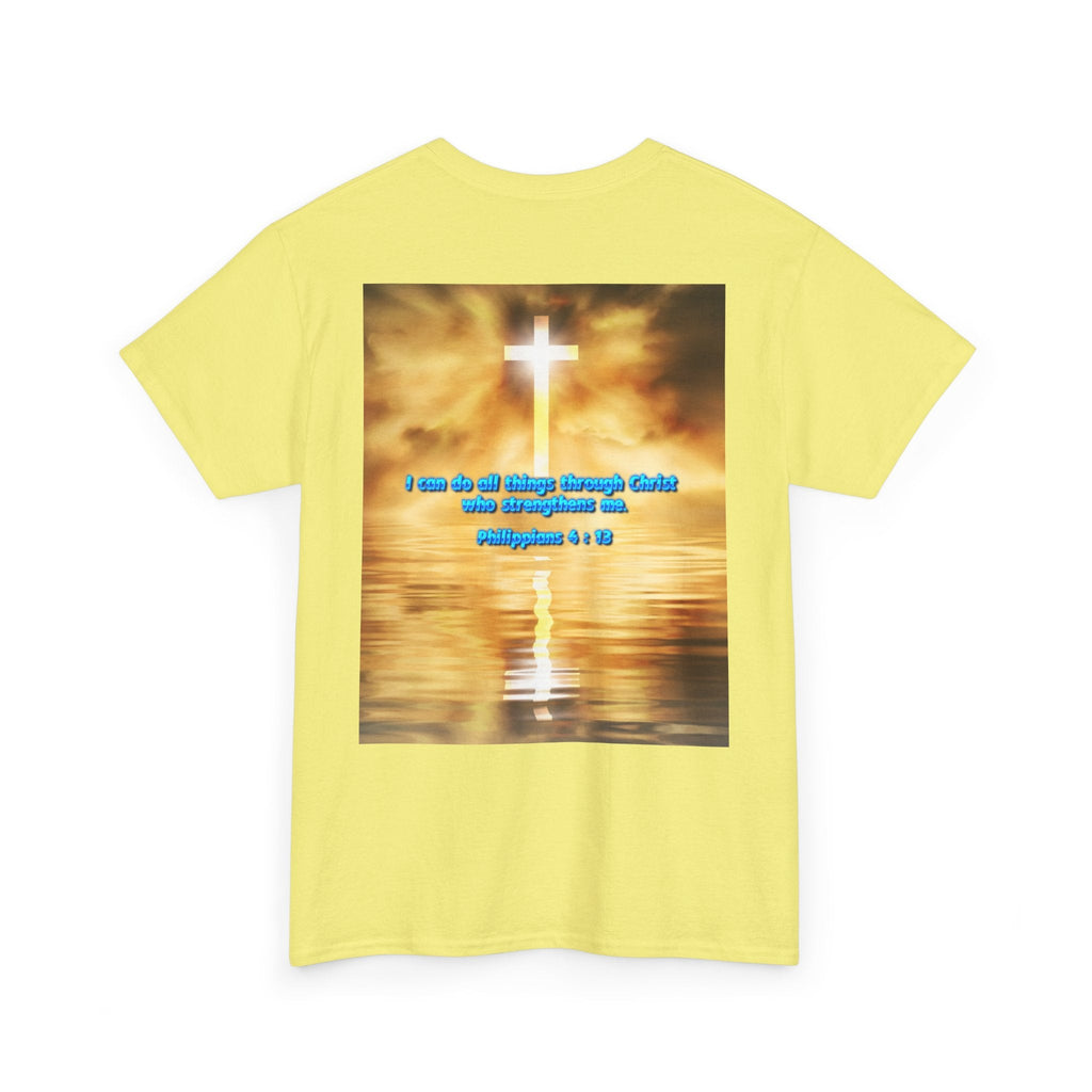Bible Verse Unisex Tee - Philippians 4 : 13 Printify