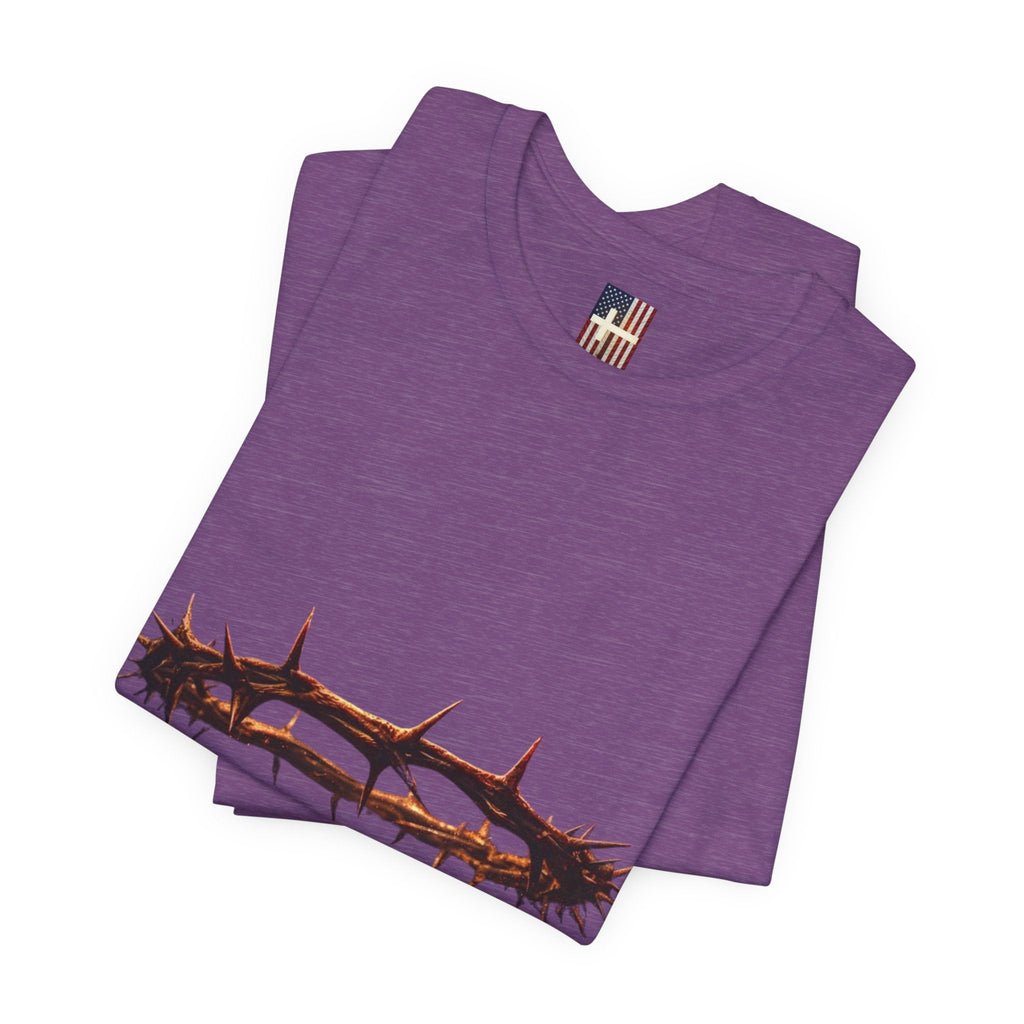 It Is Finished Crown of Thorns Tee — Christian John 19:30 Faith Shirt Printify