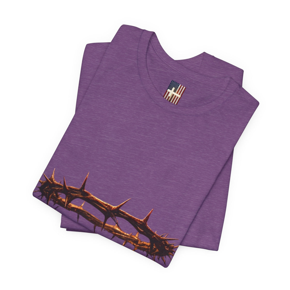 It Is Finished Crown of Thorns Tee — Christian John 19:30 Faith Shirt Printify