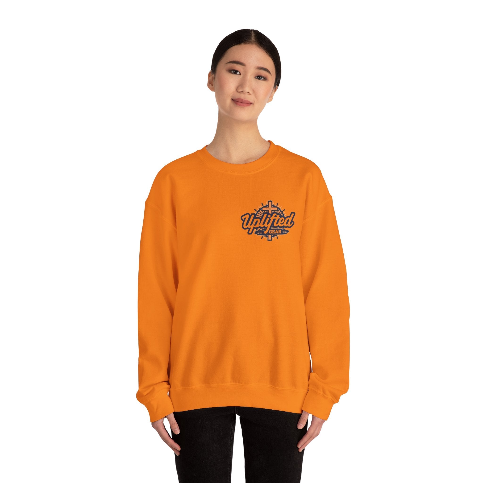 I Can’t, But I Know a Guy Sweatshirt – Jesus Cross Christian Sweatshirt for Cozy Faith Printify