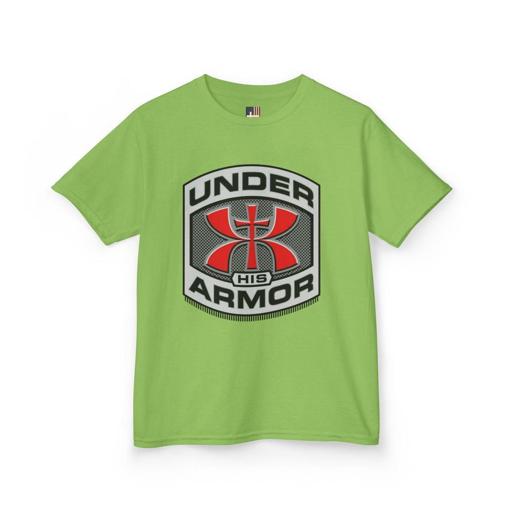 Under HIS Armor Christian T-Shirt — Faith-Inspired Under Armour Style Printify