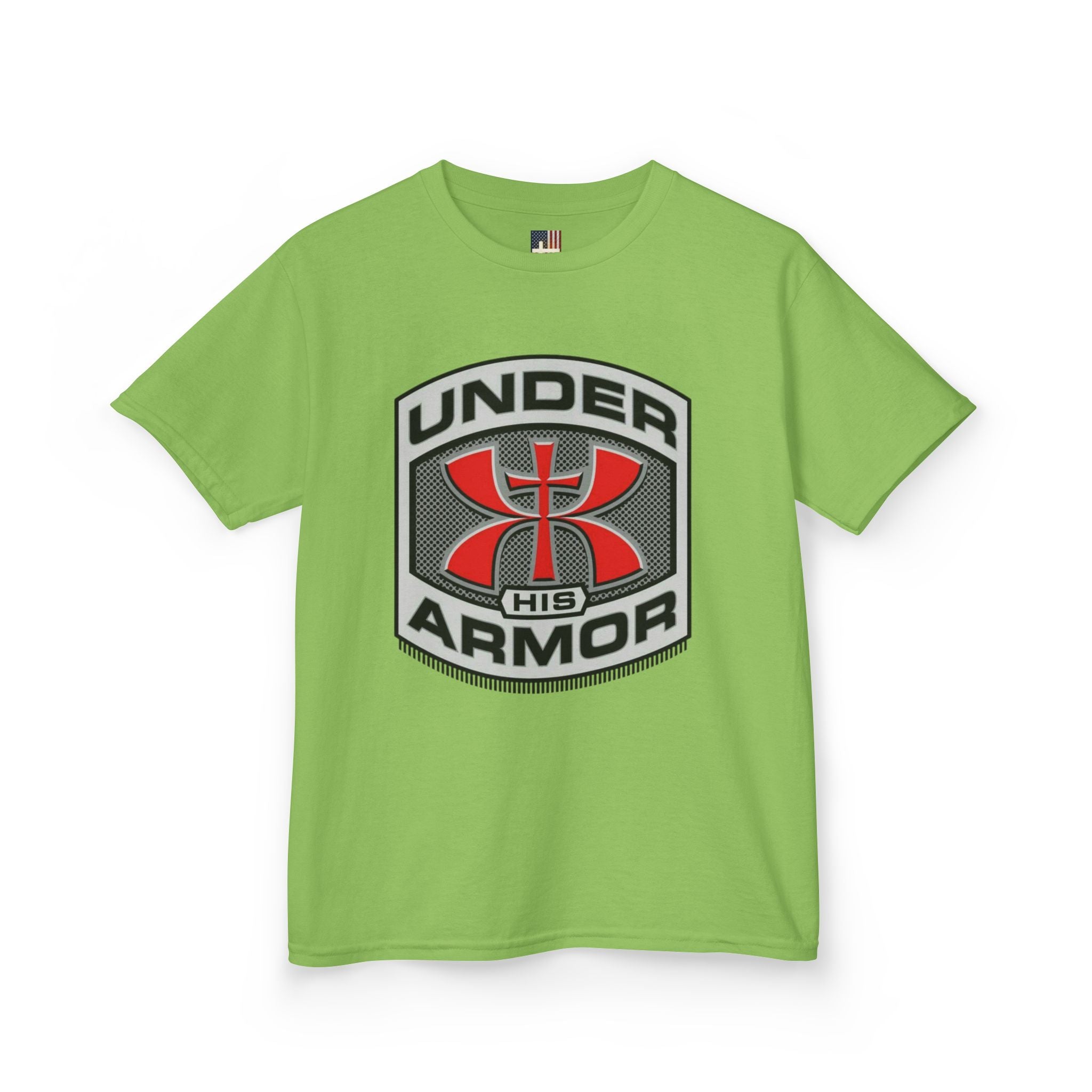 Under HIS Armor Christian T-Shirt — Faith-Inspired Under Armour Style Printify