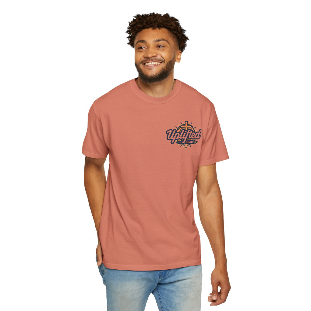 Jesus is King T-Shirt – Bold Christian Faith Tee with Crown & Cross for Eternal Reign Printify