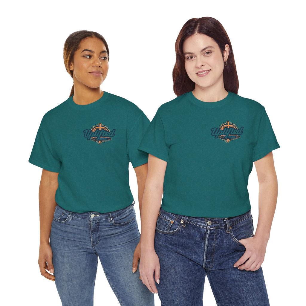 Trust in The Lord Proverbs 3:5-6 Biblical Design Unisex Heavy Cotton Tee Printify