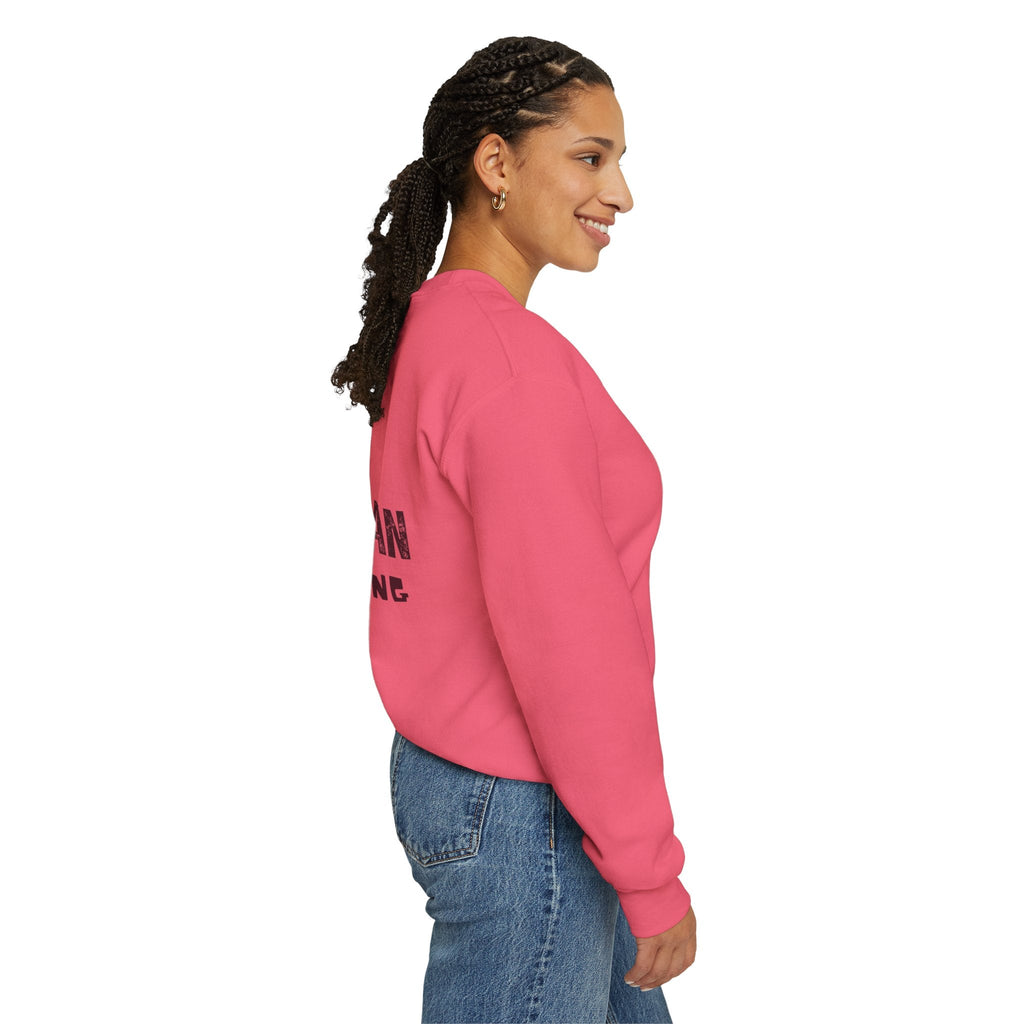 Theologian in Training Sweatshirt – Open Bible & Cross Christian Sweatshirt for Faithful Growth Printify