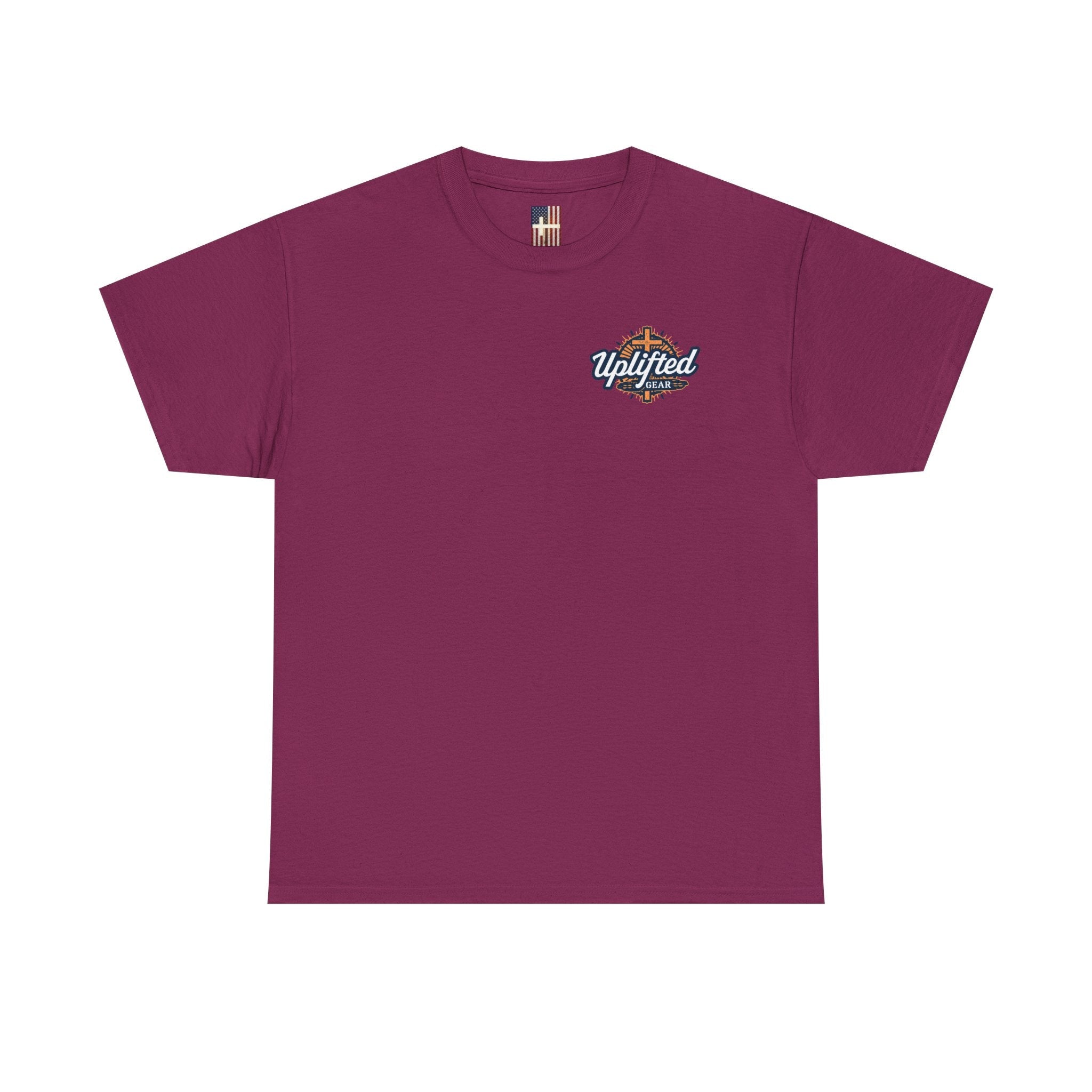 Walk By Faith Footprint T-Shirt Printify