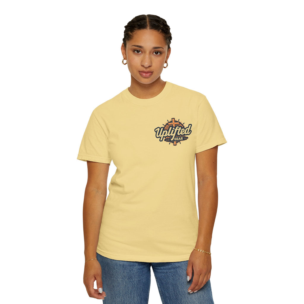 AMEN Acronym T-Shirt – Always Agree with God Move with God End with God Never Doubt God Christian Tee for Unwavering Faith Printify