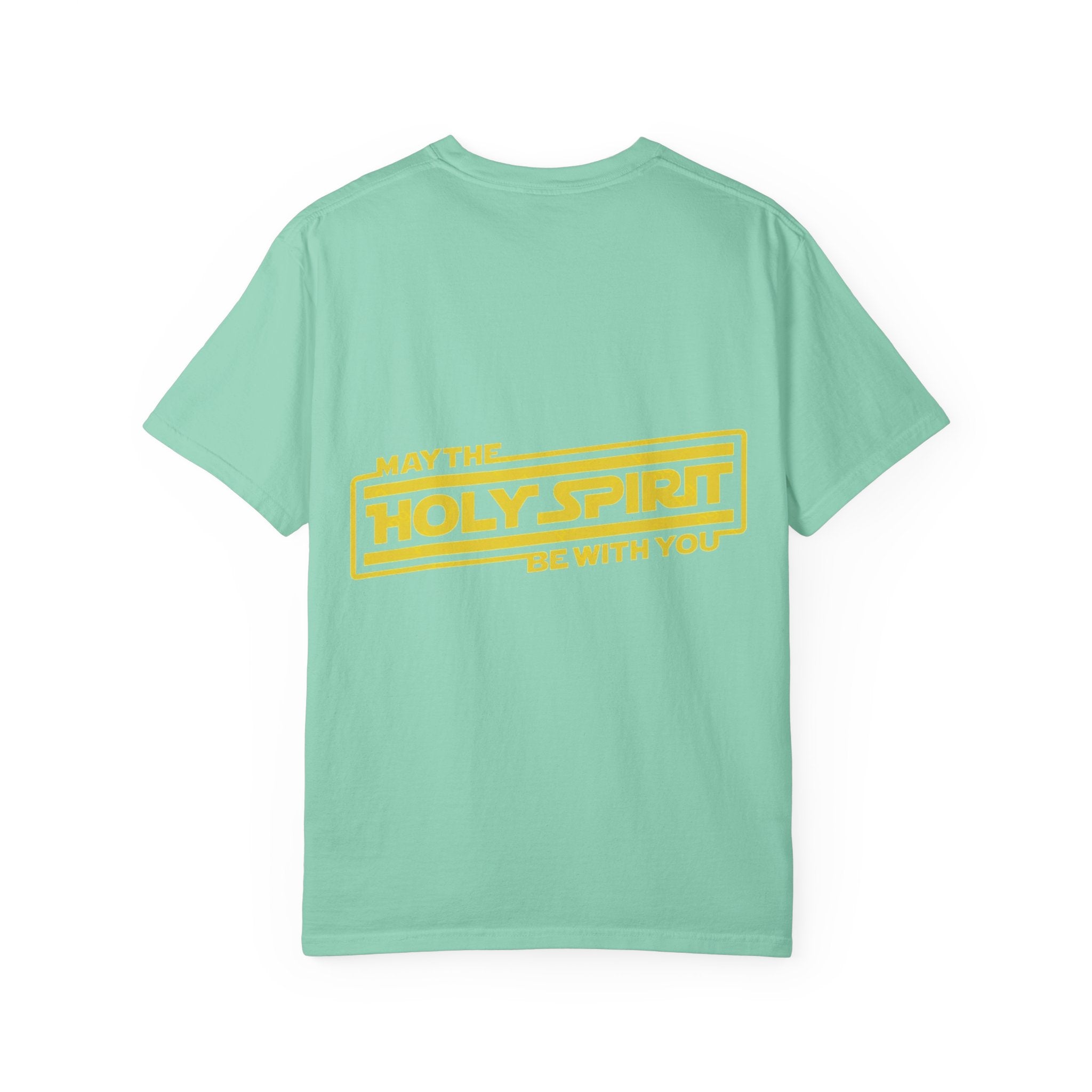 May the Holy Spirit Be With You T-shirt - Christian Star Wars Parody T-shirt Printify