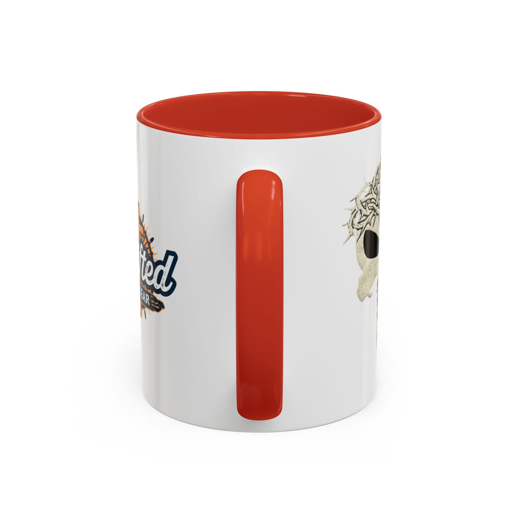 Christian Skull Coffee Mug — Crown of Thorns “Warrior Faith” (11/15 oz) Printify
