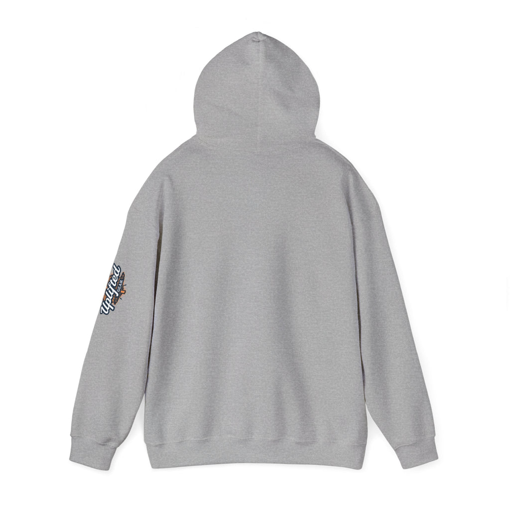 Under Armor Logo Hoodie — Black Athletic Pullover Printify