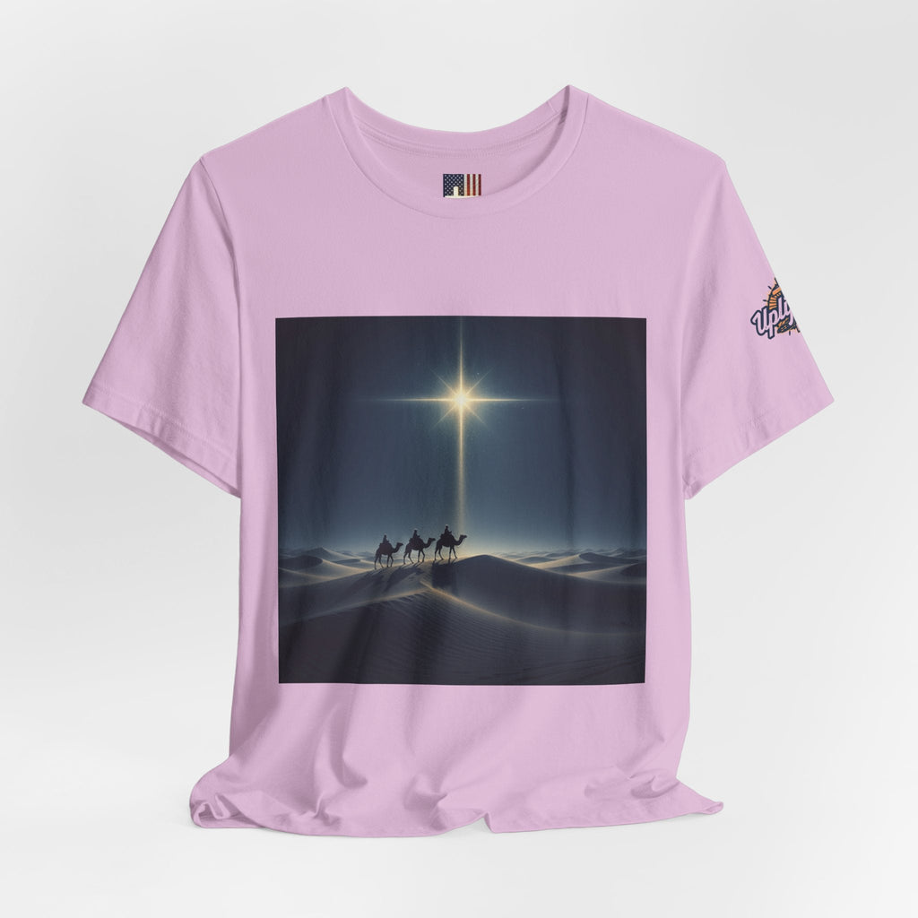 3 Wise Men T-shirt – Magi Camels Nativity Journey Christian Christmas T-shirt for Epiphany Faith & Holy Night Printify