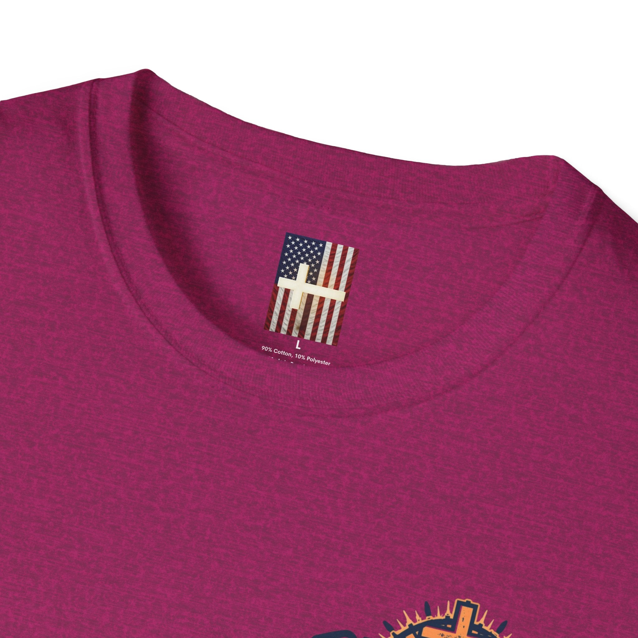Stand for the Flag Kneel for the Cross T-shirt | Patriotic Eagle T-shirt Printify