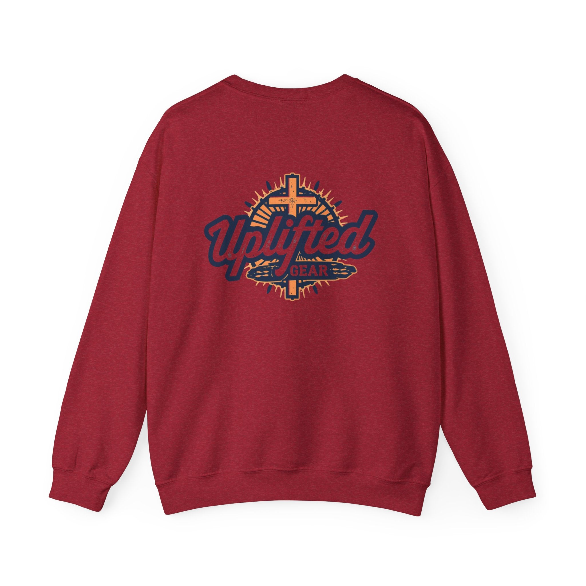 Uplifted Gear Christian Logo Sweatshirt Printify