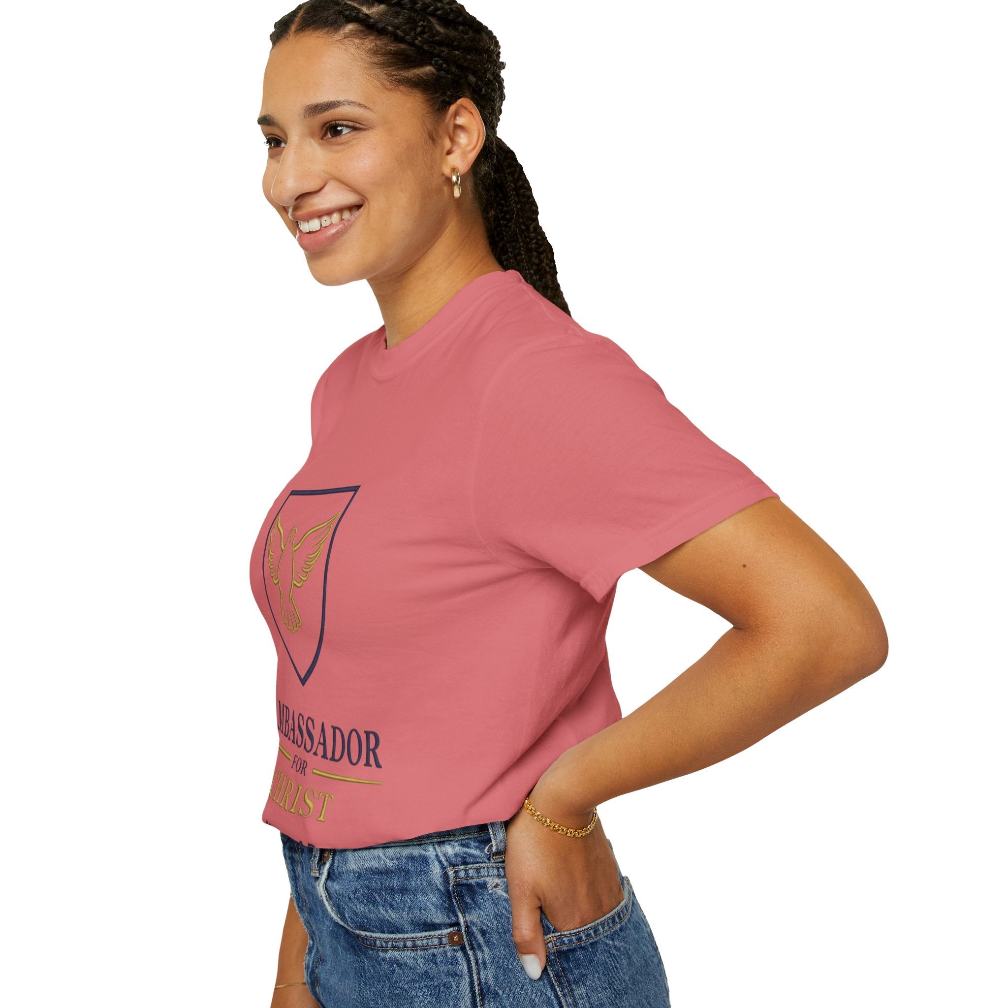 Ambassador for Christ T-Shirt – Established 33 AD Christian Tee for Bold Faith Printify