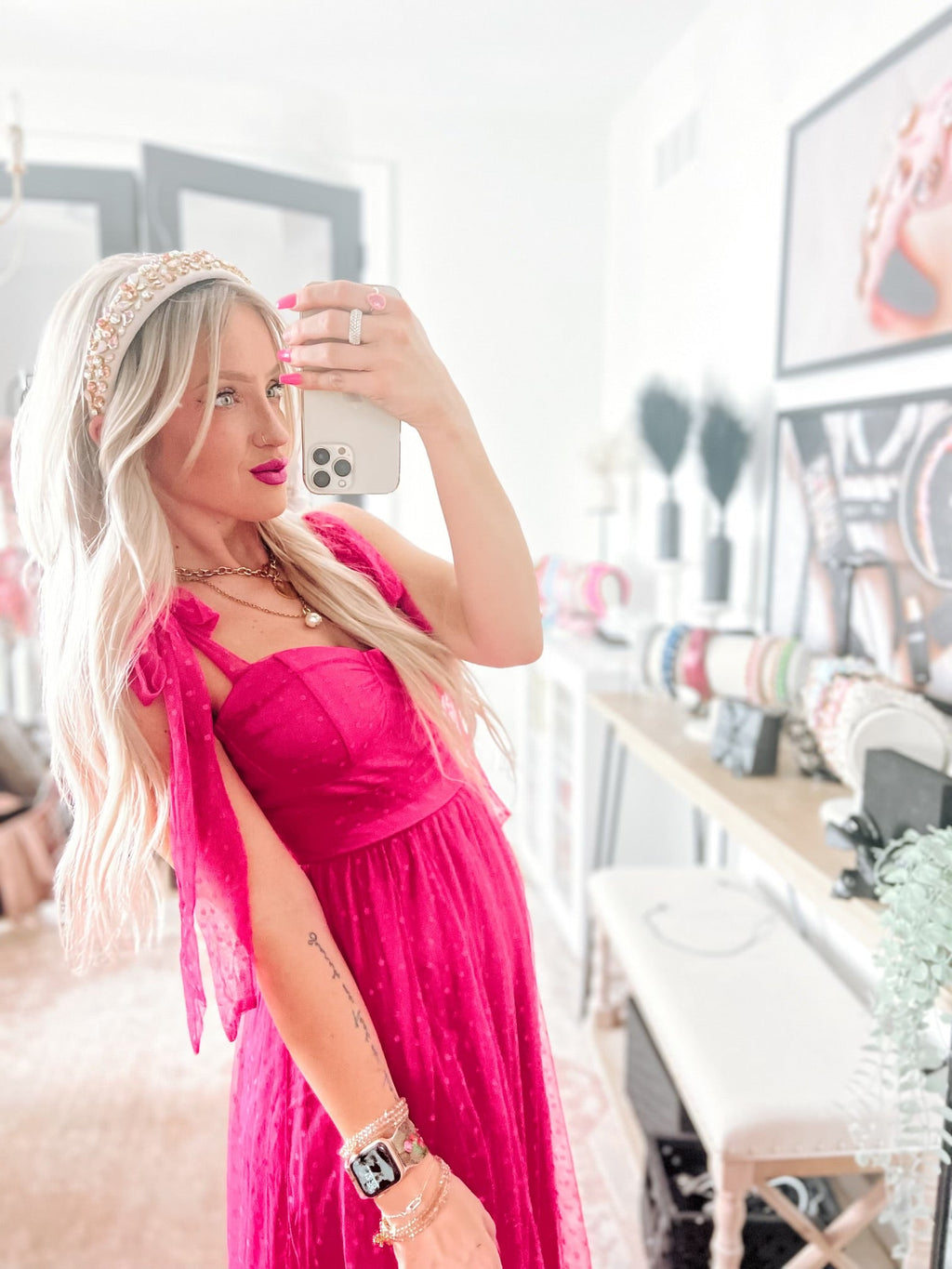 Cinderella Pink Tulle Dress -clearance Pretty Little Patriot