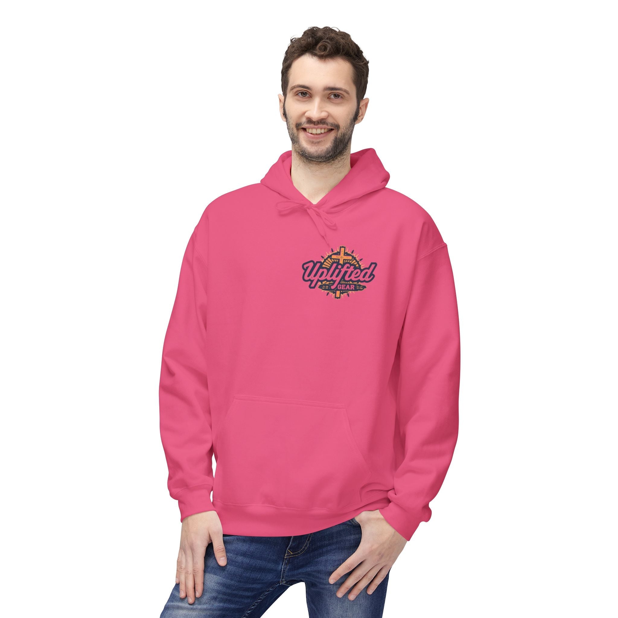 Hoodie - Philippians 4 : 13 Bible Verse Religious Design Printify