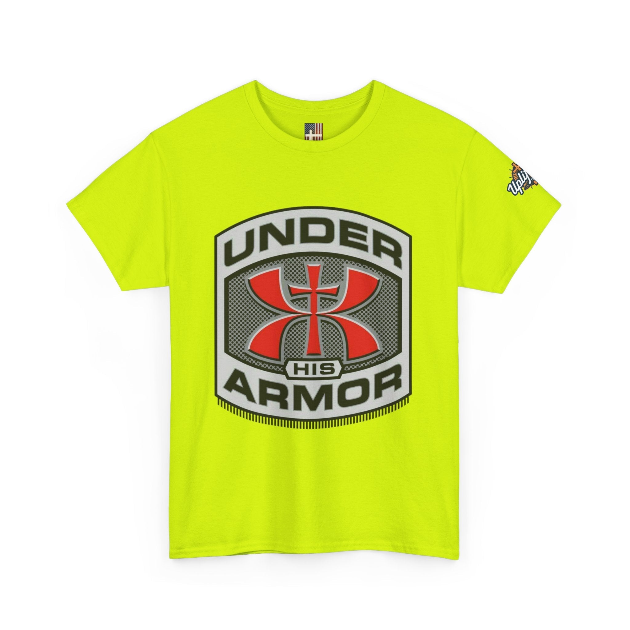 Under HIS Armor Christian T-Shirt — Faith-Inspired Under Armour Style Printify