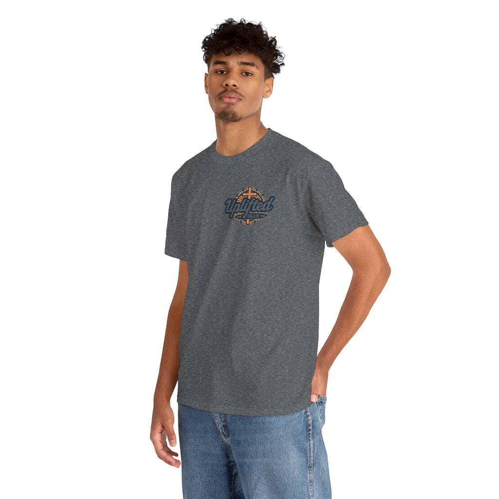 Trust in The Lord Proverbs 3:5-6 Biblical Design Unisex Heavy Cotton Tee Printify