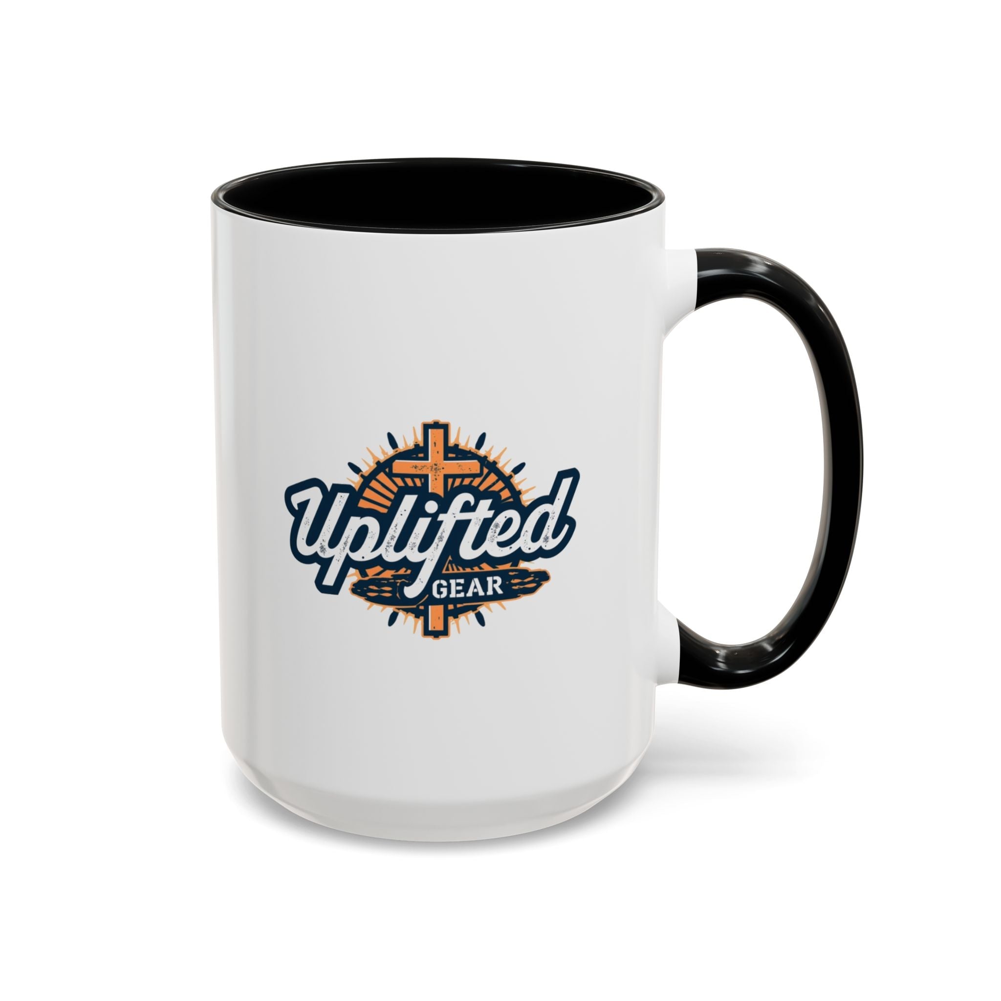 Christian Skull Coffee Mug — Crown of Thorns “Warrior Faith” (11/15 oz) Printify