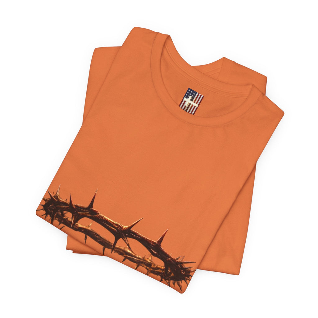 It Is Finished Crown of Thorns Tee — Christian John 19:30 Faith Shirt Printify